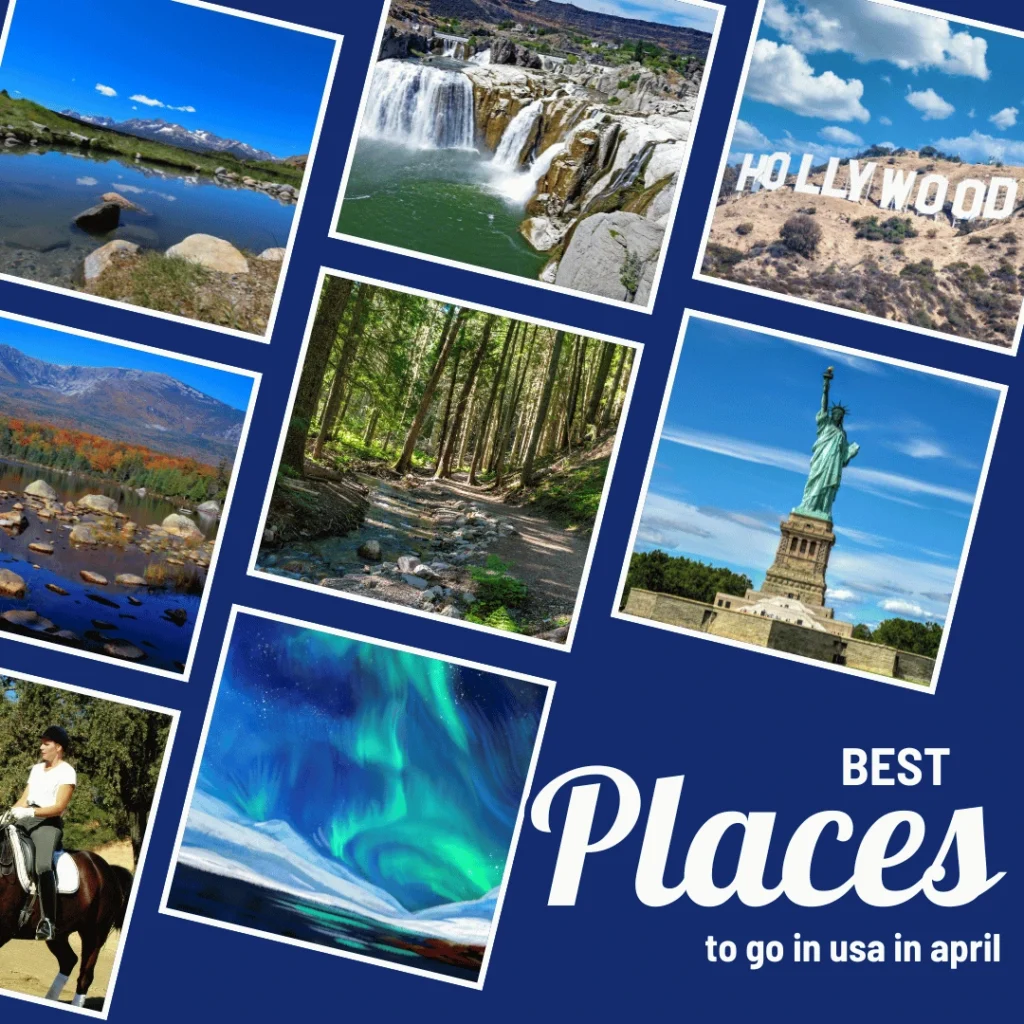 best places to go in usa in april